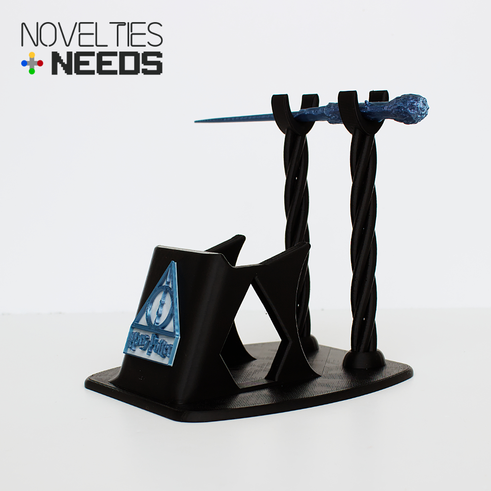 Young Wizard Game Controller Stand With Wand - Image 2